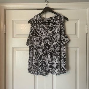 Wassio Cold Shoulder Blouse NWOT